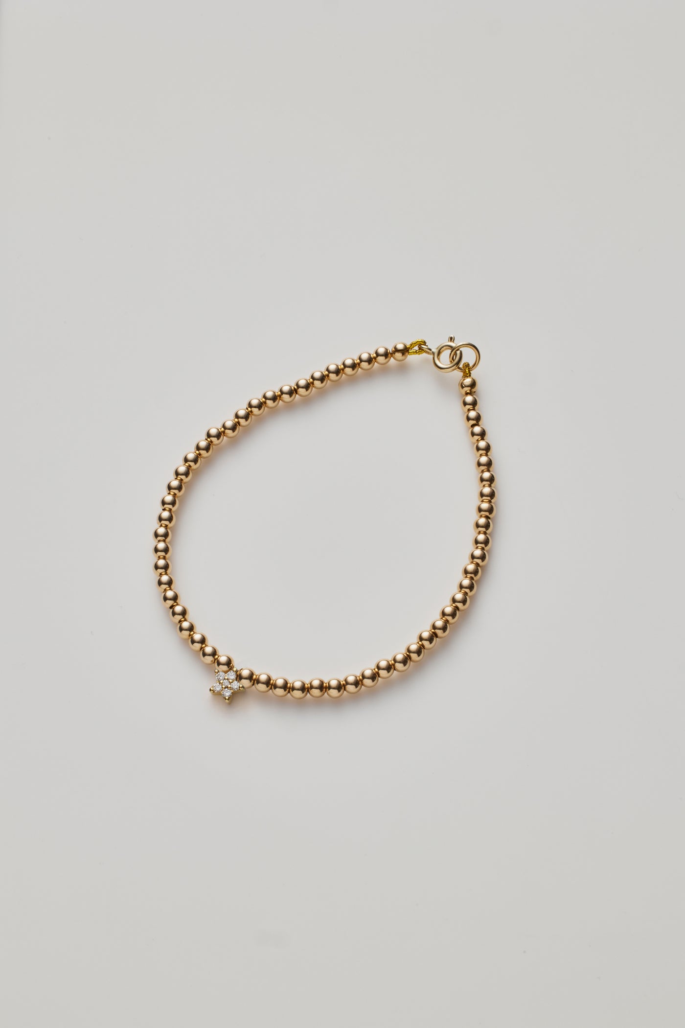 Diamond Star Beaded Bracelet