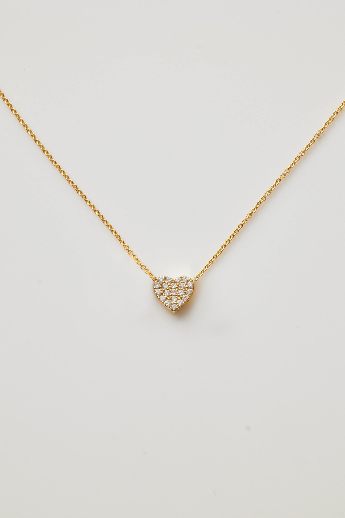 Pavé Heart Necklace