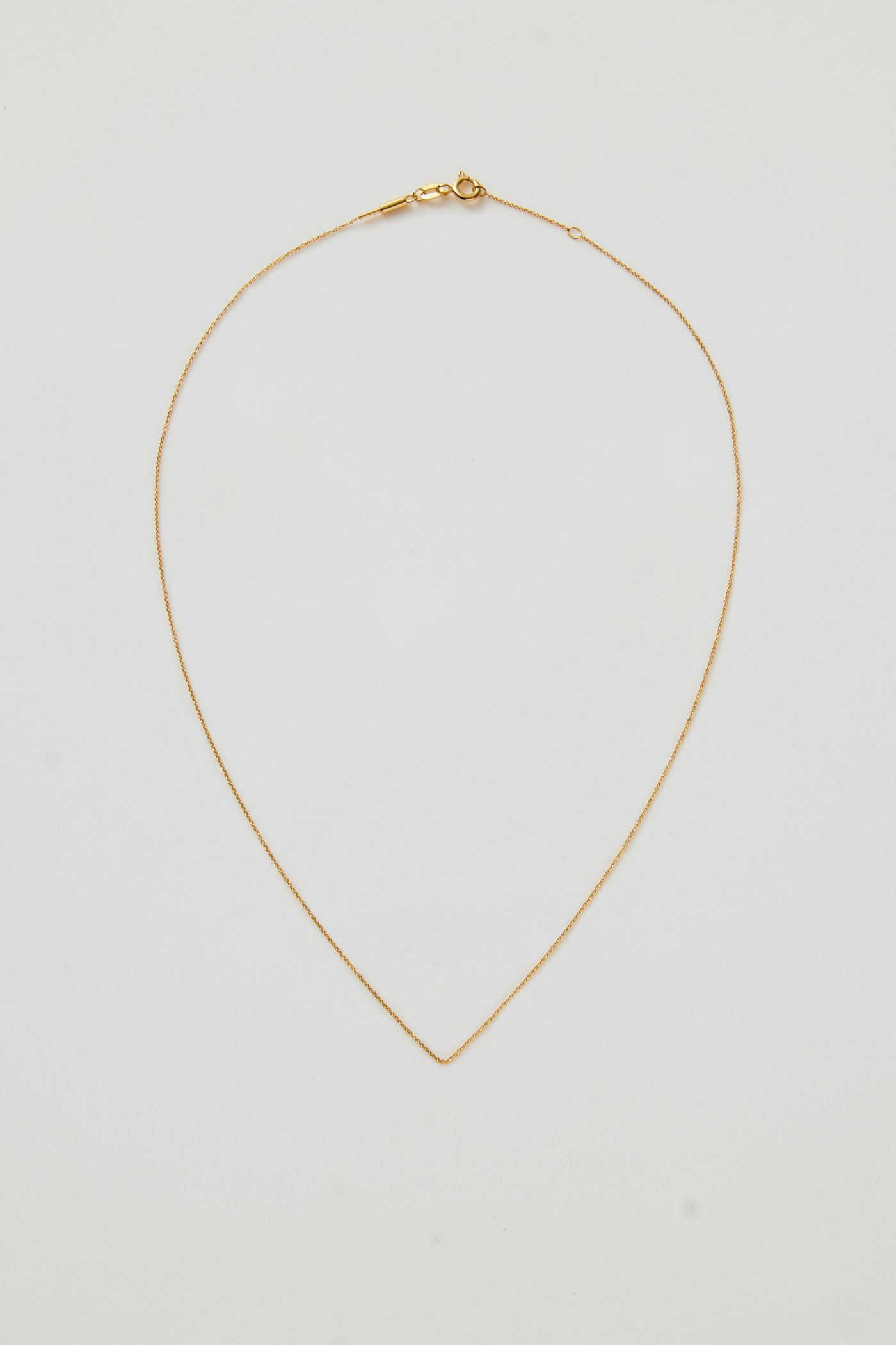 18k yellow gold 42cm fine necklace chain from Verse Fine Jewellery